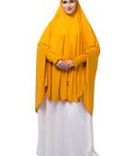 Mustard Yellow Nida Plain Hijab