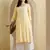 Ada Hand Embroidered Yellow Modal Lucknowi Chikankari Indian Women Straight Kurta - A411534