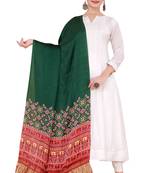 DesiButik Silk Dupatta with Zari Work 36*102 inches