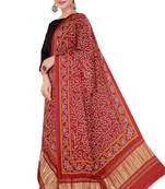 DesiButik Silk Dupatta with Zari Work 36*102 inches