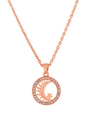 Rose gold pendant chain 3