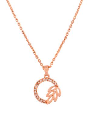 Rose gold pendant chain 3