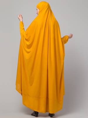Nazneen Extra Nose Piece Head To Toe Free Size Jilbab Prayer hijab for hajj and umrah 2