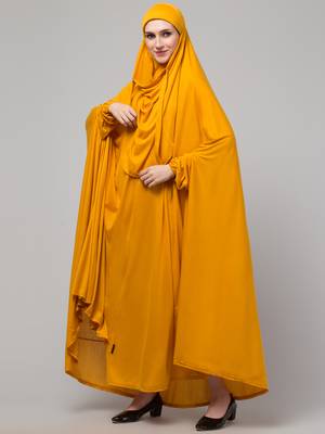 Nazneen Extra Nose Piece Head To Toe Free Size Jilbab Prayer hijab for hajj and umrah 4