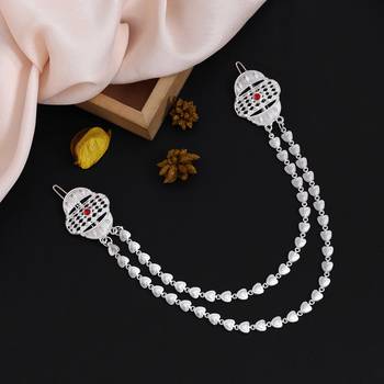 Silver color hair pin / juda pin 1