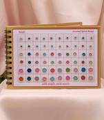 Assorted color bindi book for women & girls- total pieces- 300