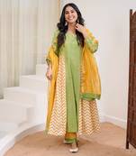 Mango Mustard Dupatta