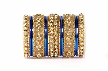 Intricate Two Hand Bangle Set 1