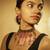 Banjara oxidized necklace & earrings pink enamel choker floral design bohemian tribal for women