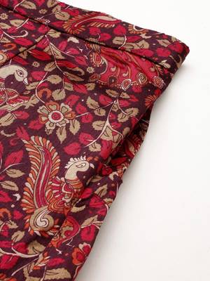 Ethnovog Ready To Wear MultiColored Art Silk Printed Co Ords Set 5