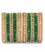 Elegant Silky Appearance Two Hand Bangle Set