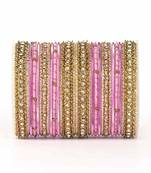 Elegant Silky Appearance Two Hand Bangle Set