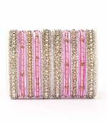 Elegant Silky Appearance Two Hand Bangle Set