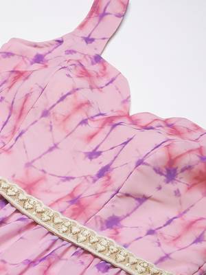 Ethnovog Ready To Wear Multicolored Digital Printed Tiered Dress 2