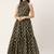 Ethnovog Ready To Wear Multicolor Digital Printed Chinon  Dress