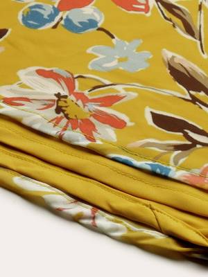 Ethnovog Ready To Wear Yellow Printed Halter Neck Georgette 7