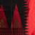 Black Silk Matka Solid Body Red Temple Border Jacquard Jamdani Saree