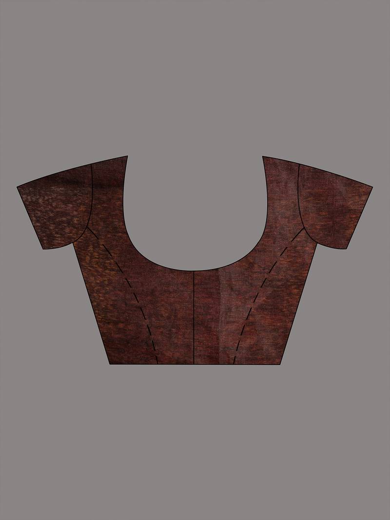 Black & Red Tissue Linen Multi Colour Pallu Handwoven Saree