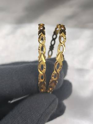 Gold Plated Machine Cut Bangles 3