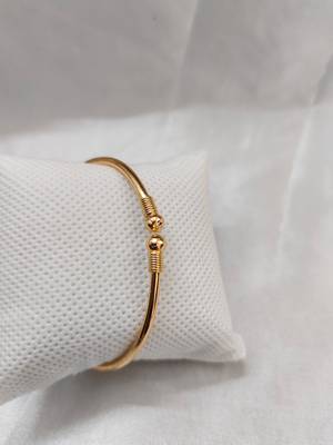 Gold Plated Dot Bangle 2