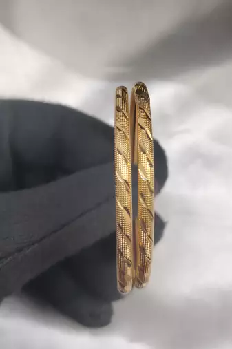 Gold Plated Bangle Set