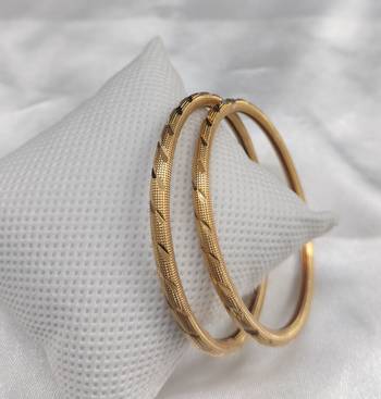 Gold Plated Bangle Set 3