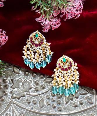 Pachi pink green dangler 1