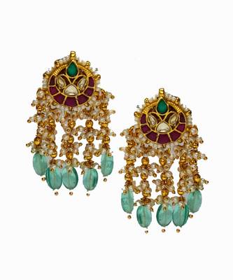Pachi pink green dangler 2