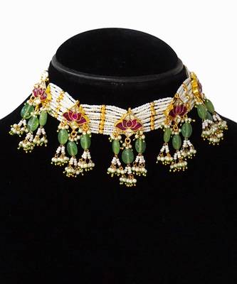 Lotus pachi necklace set 2