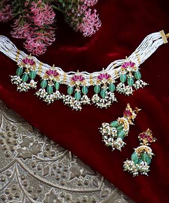 Lotus pachi necklace set 3