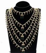 Layered necklace imitation