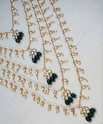Layered necklace imitation 5