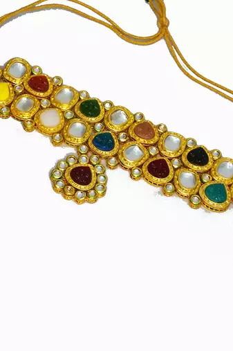 Navratna chokar set imitation