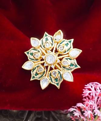 Flower kundan ring 1