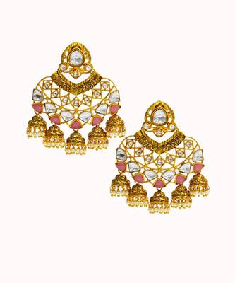 White pink designer dangler 4