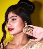 Green pink designer dangler