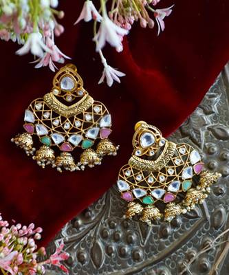 Green pink designer dangler 3