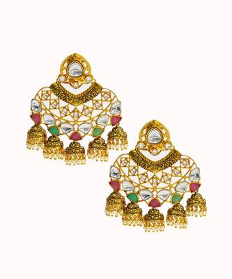 Green pink designer dangler 4