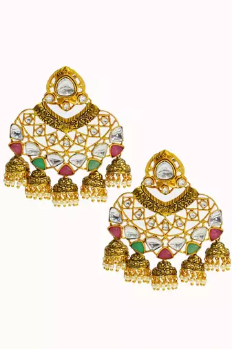 Green pink designer dangler