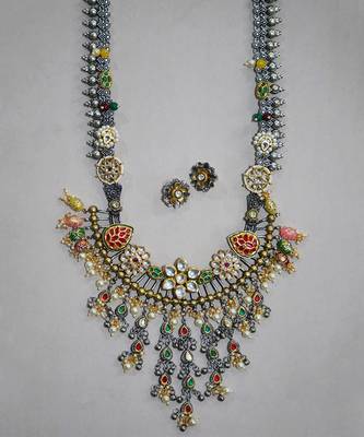 Chand suraj princess necklace set 3