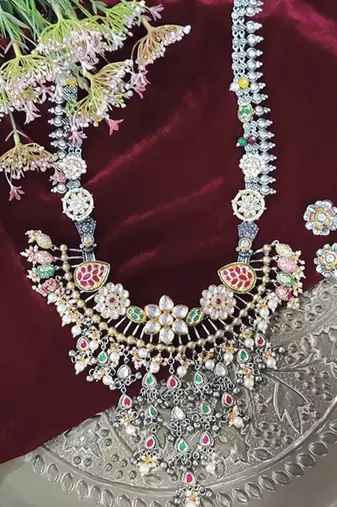 Chand suraj princess necklace set