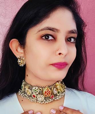 Tribal elegant red chokar 1
