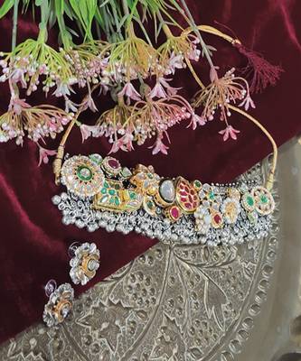Tribal elegant red chokar 2