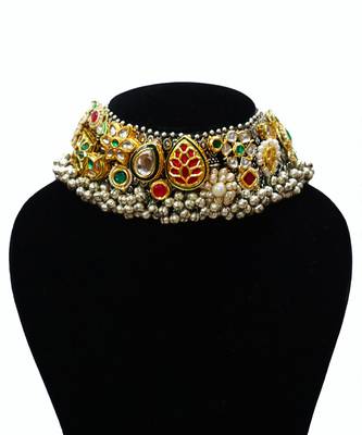 Tribal elegant red chokar 4