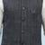 Men Black Color Solid Khadi Nehru Jacket