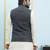 Men Black Color Solid Khadi Nehru Jacket