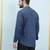 Men Blue  Printed Cotton Short Kurta