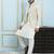 Men Off White Kurta Pajama And Cream Color Solid Khadi Nehru Jacket