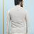 Men Off White Kurta Pajama And Cream Color Solid Khadi Nehru Jacket