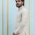 Men Off White Kurta Pajama And Cream Color Solid Khadi Nehru Jacket